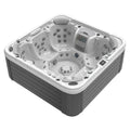 Innovaspa Mont Blanc Hot Tub (Silver Marble/Grey)