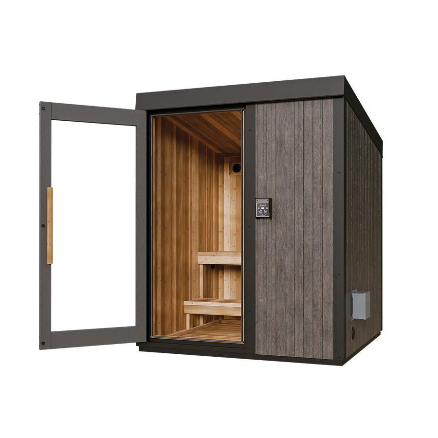 Visscher Outdoor Electric 6' x 6' Sauna