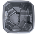 Innovaspa Stream 110V Hot Tub (Frost/Black)
