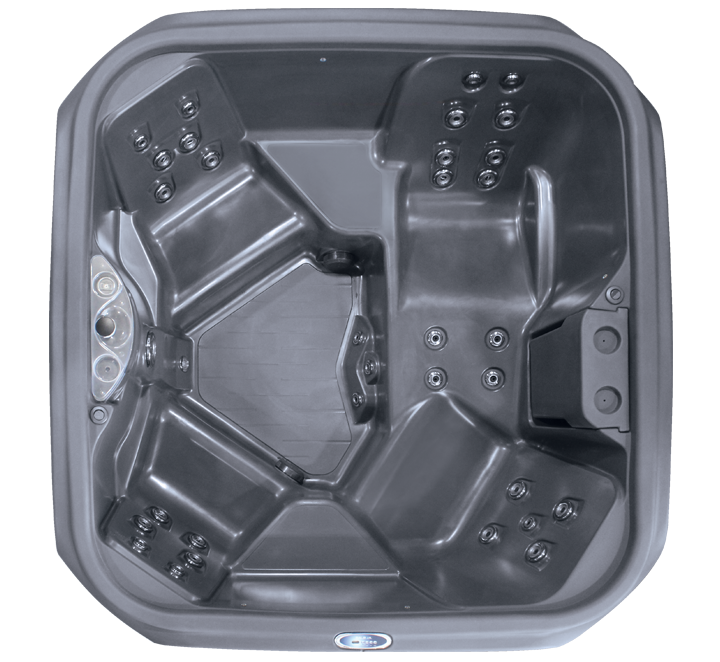 Innovaspa Monsoon Hot Tub (Graphite/Black)