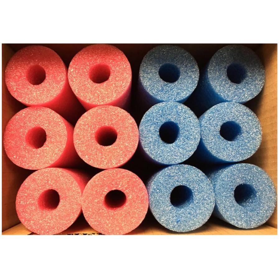 12 PACK NOODLES; 6 BLUE 6 PINK