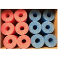 12 PACK NOODLES; 6 BLUE 6 PINK