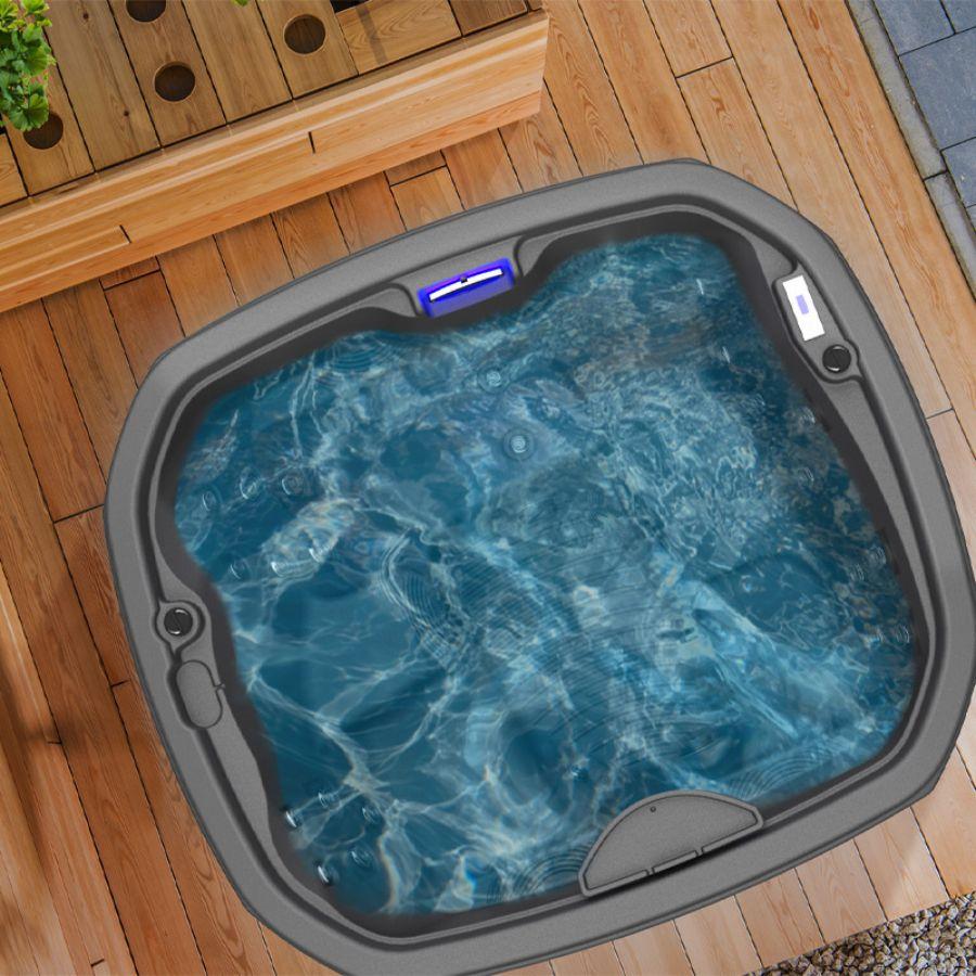 Innovaspa Monsoon Hot Tub (Graphite/Black)