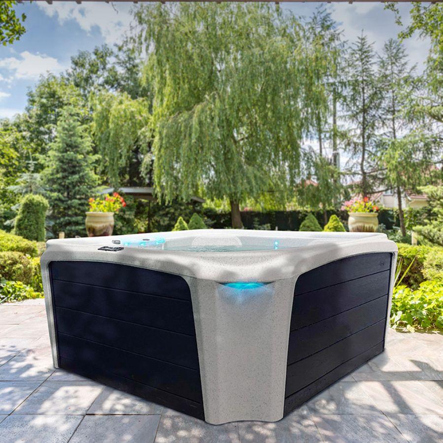 Innovaspa Blizzard 240V Hot Tub (Frost/Black)